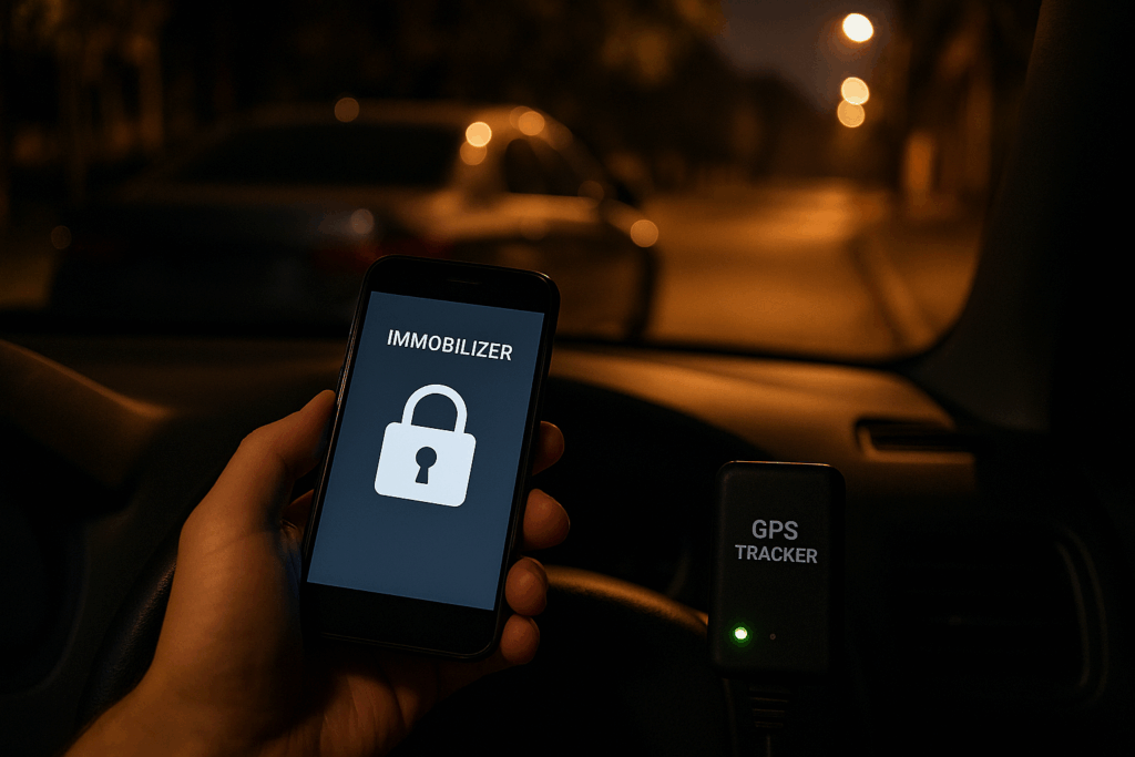 Блокировка двигателя через GPS-трекер: способы защиты от угона