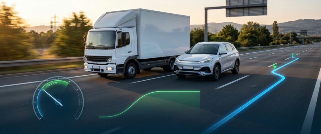 Контроль стиля вождения: как GPS снижает расход и аварийность